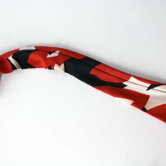 Diane Von Furstenberg DVF Silk knit drape front low back halter top sz 12 floral - Picture 7 of 10